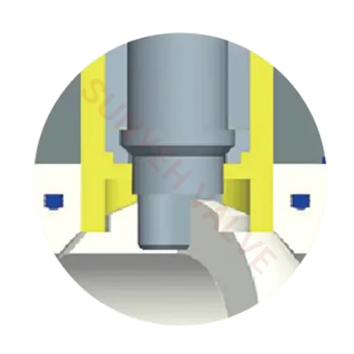 Ceramic Partial ball Valve