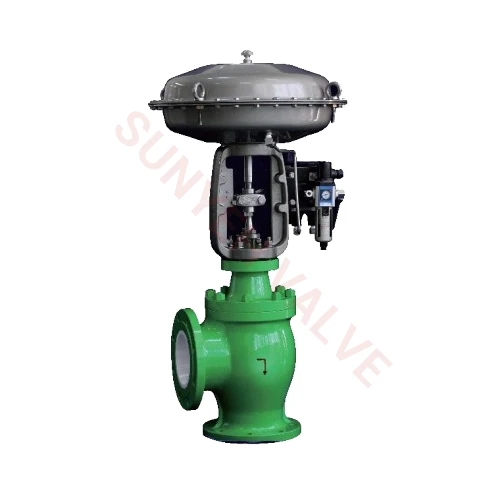 angle type valve