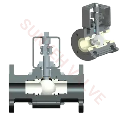 Ceramic Lined Floating Valve