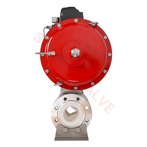 Sun Yeh Ceramic Partial ball Valve