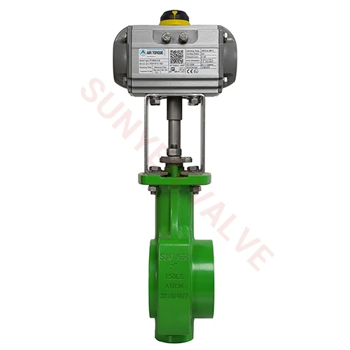 butterfly type control valve