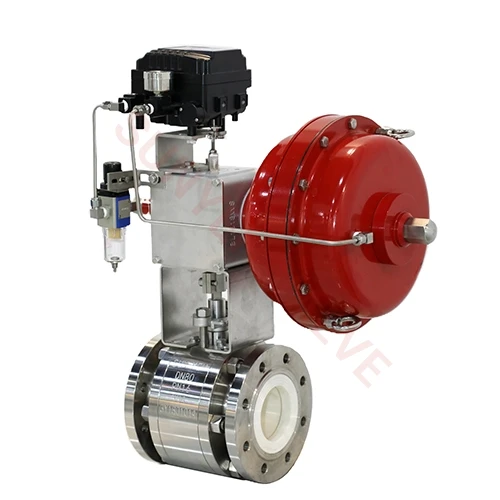 Sun Yeh ceramic lined ball valve for Flow Control
