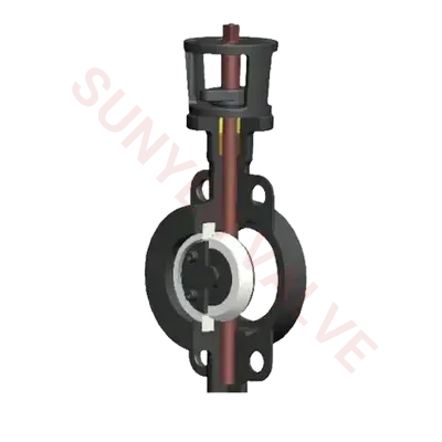 Ceramic Partial Lined Butterfly Valve