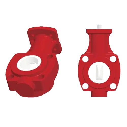 Ceramic Fully Lined Butterfly Valve